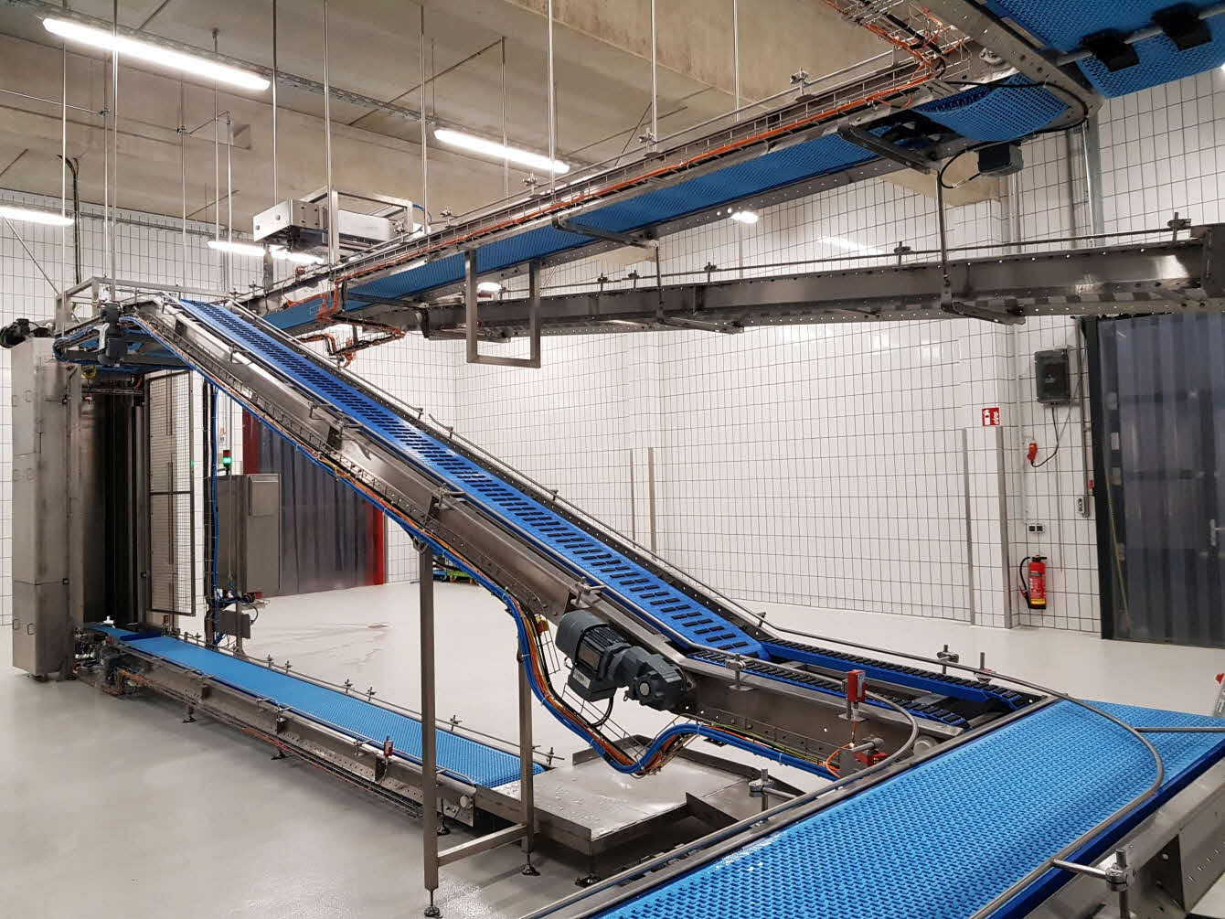 Wewnątrzzakładowa logistyka koszy transportowych